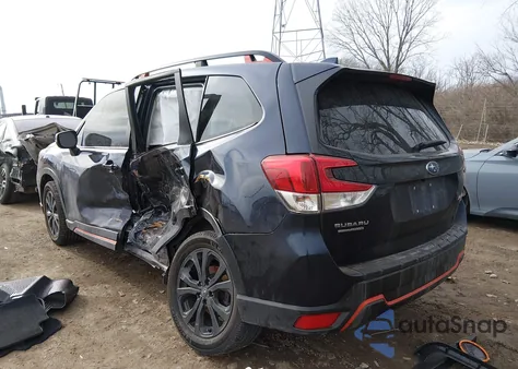 2020 Subaru Forester Sport from USA, damaged, VIN JF2SKARC8LH593863